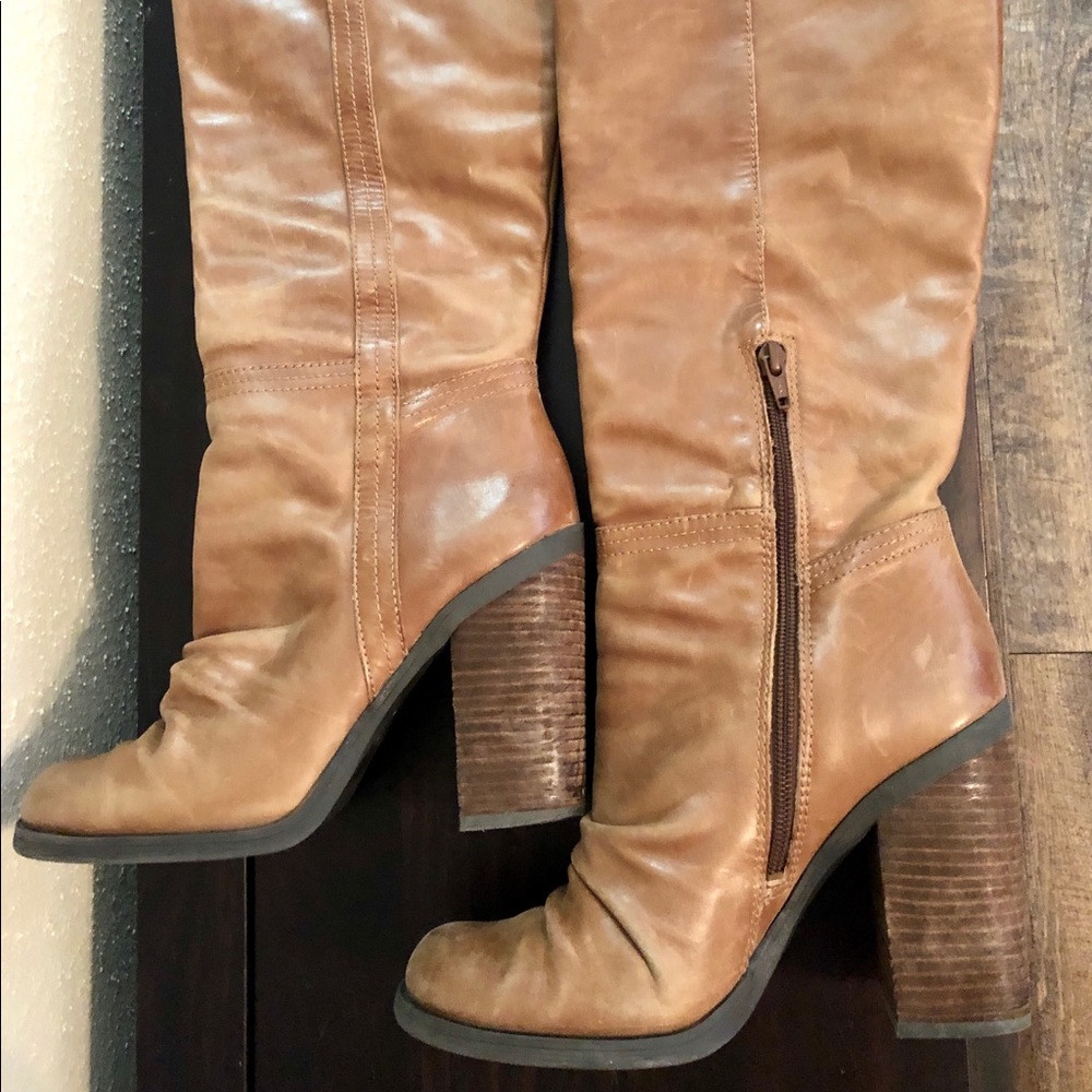 Jessica Simpson - Slouch Leather Boots